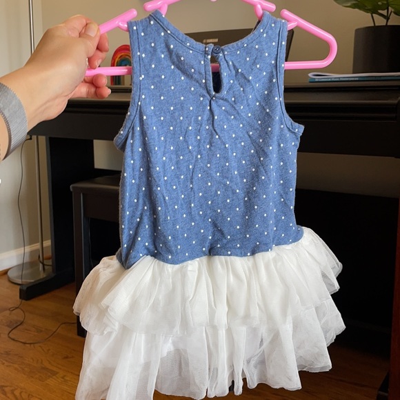 Gap | Baby Tulle Polka Dot Onesie Dress - Picture 4 of 5